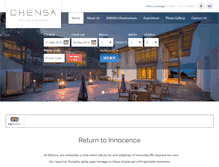 Tablet Screenshot of dhensa.com